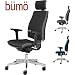 Produktbild HAMMERBACHER Chefsessel mit ergonomischem Komfortsitz | Bürostuhl mit 2D Kopfstütze| Bürodrehstuhl mit 3D Armlehne | Drehstuhl (Schwarz)