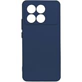 Elfia Xiaomi Poco X6 Pro ile Uyumlu Kılıf Silikon Mat Pastel Renkli Yumuşak Parmak İzi Bırakmayan İnce Kapak Biy Lacivert