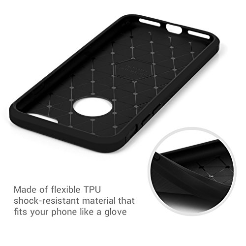 Funda iPhone 7 Turata Case Cover Negro Ultra Fina de TPU Silicona Carcasa Bumper Gel para iPhone 7 4 7 Pulgadas reviews Funda iPhone 7 Turata Case Cover Negro Ultra Fina de TPU Silicona Carcasa Bumper Gel para iPhone 7 4 7 Pulgadas