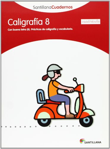 CALIGRAFIA 8 CUADRICULA SANTILLANA CUADERNOS