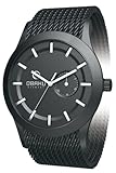 Obaku Harmony Herren-Armbanduhr V124G BBMB Titanglas
