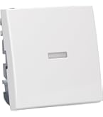 Busch-Jaeger Balance SI Komplett-Set - 2 Wippschalter + Rahmen Alpinweiß