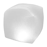 La lámpara de agua para piscinas tiene una iluminación de 4 colores diferentes: blanco, verde azulado, azul y violeta