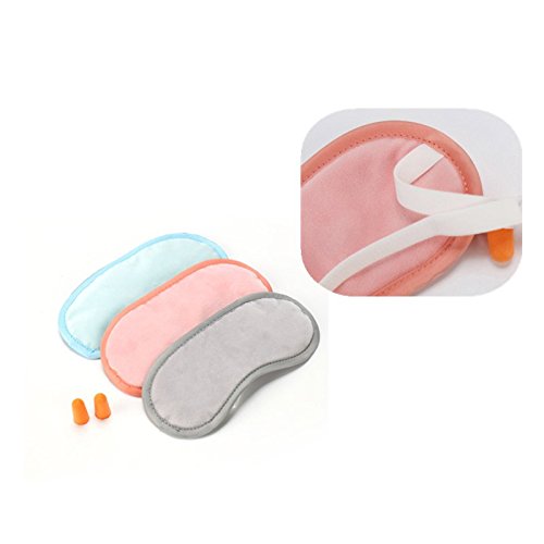 Qingsun Atmungsaktiv Schlafmaske Schlafbrille Unisex Schatten Augenmaske Geeignet Für Haus, Büro und Auf Reisen - 6