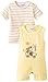 Julius Hüpeden Unisex Baby "Safari" im Set mit T-Shirt T-Shirt Romper, Multicoloured (oyster 141107), 6-12 months (Manufacturer size 80)