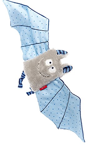 sigikid 4109 Mädchen und Jungen, Schnuffeltuch Fledermaus, Baby bite me - 3
