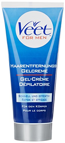 Veet Gel Depilatoria para Hombre, Piel Normal - 200 ml