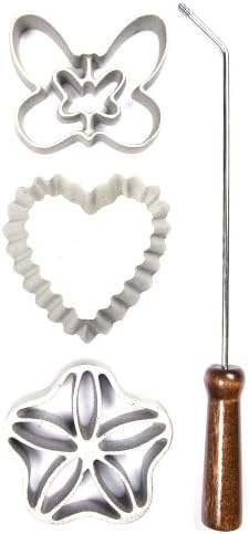 Kitchen Supply 7282 Rosette Iron Set, Heartland