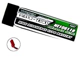 lipo battery 6000mah Gewicht und Abmessung: 15.8 Gramm - 79mm x 7mm x 19mm