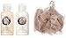 Shea Beauty Cube | The Body Shop 60ml Shea Shower Gel | 60ml Shea Body Whip | Cream coloured mini bath lily | Feel So Good The Body Shop Treat Gift Cube