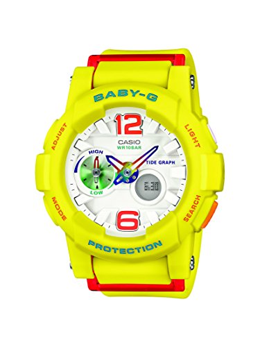 Casio Damen-Armbanduhr Baby-G Analog - Digital Quarz Resin BGA-180-9BER Casio Damen-Armbanduhr Baby-G Analog - Digital Quarz Resin BGA-180-9BER