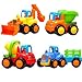 Produktbild Calli 4pcs Set Kids Child Traktor Pushdozer Betonmischer Auto LKW Spielzeug Instrument