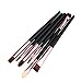 Fashion Base® 6pcs Coffee Eye Makeup Eyebrow/Eyeshadow/Eyeliner/Blending/Sponge/Crease/Flat Brush Set