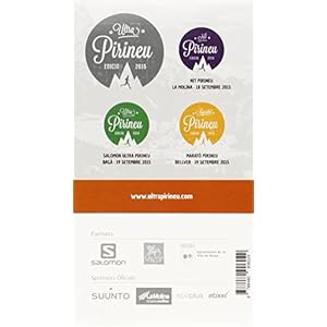 Mapa oficial ULTRA PIRINEU 2016. Escala 1:30.000. Mapa excursionista. Editorial Alpina. (Carreras De Muntanya)