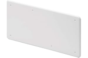 A2ZWORLD 1 PCS Coperchio Per Cassetta Di Derivazione, Dimensione 294X152mm, Ricambio per Cassetta da Incasso, Protezione e Copertura Impianti Elettrici