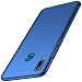 Produktbild Kqimi Hülle für Huawei P smart 2019 Ultradünne Leichte Matte Handyhülle Einfache Stoßfeste Kratzfeste Ganzkörper Hülle kompatibel mit Huawei P smart(2019) 6.21'Blau