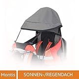 Aufklappbar MONTIS ROOF Two, Sonnendach/Regendach für MONTIS-Kindertragen