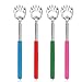 Produktbild EEEKit Teleskop-Rückenkratzer, 4-Pack Teleskop-Rückenkratzer vom Typ Bärenklaue und ausziehbarer Griff für Alte, Erwachsene (zufällige Farbe)