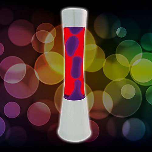 GIFT universe - 50774. Lámpara ambiental Molten, color rojo y violeta