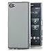 Produktbild Saxonia Sony Xperia Z5 Compact Hülle Schutzhülle Ultra Slim Silikon Case Transparent-Weiß