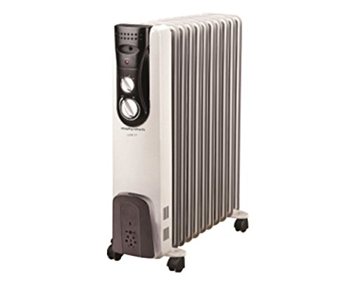 Morphy Richards OFR 09F 2400-Watt Oil Filled Radiator (Grey)