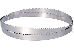 SADISRLS Lame per Sega a Nastro Bimetallica Professionale, Varie Misure 1140-1325 -1335-1440 -1470-1735mm, per Taglio Metalli, Acciaio, Alluminio, Ottone, Rame e Legno (2450X27X0,9 8/12)