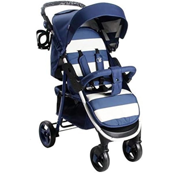 my babiie navy stripes stroller