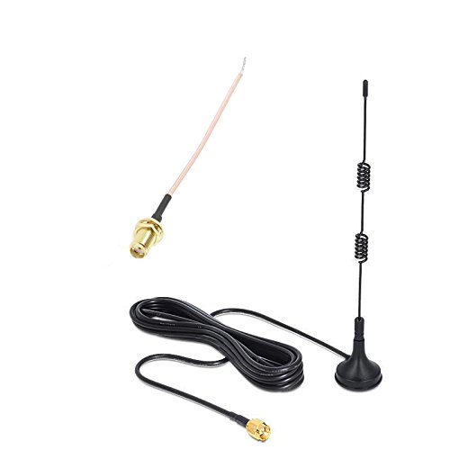 Preisvergleich Produktbild Aussenantenne Antenne 433 Mhz 3 Meter Kabel Magnetfuß