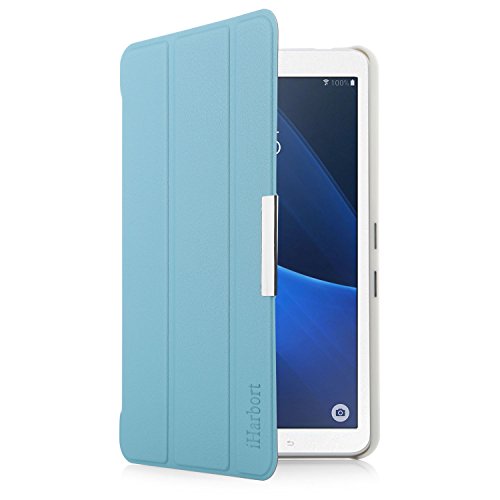 iHarbort® Samsung Galaxy Tab A 7.0 Hülle – Ultra Slim Leder Tasche Hülle Etui Schutzhülle Für Samsung Galaxy Tab A 7.0 Zoll T280 T285 Case Cover Holder,(Galaxy Tab A 7.0, Hellblau) - 6