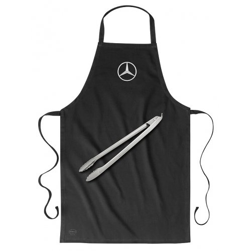 Preisvergleich Produktbild Grillschürze und Grillzange im Set / Original Mercedes-Benz