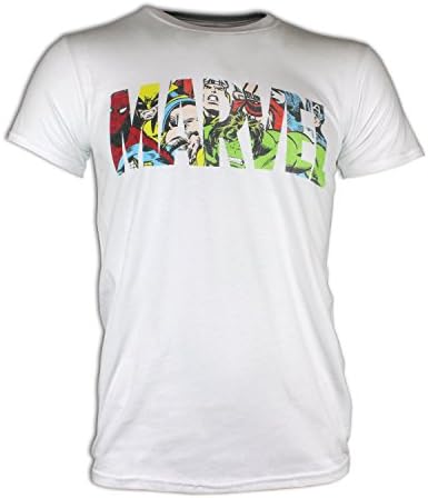 Marvel Comics T-Shirt - Marvel Logo - Size Small