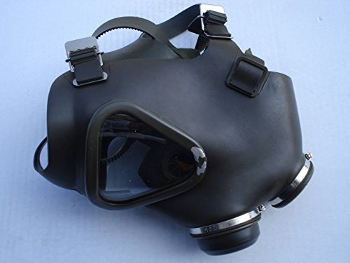 BW Gasmaske Type M65Z Gr.2 mit russischem Filter, ohne Tasche – Nur Dekoration - 4