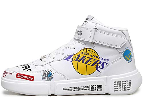 GNEDIAE Mixte Adulte Chaussure de Basket Mode Coussin d'air Homme Femme Chaussure de Sport Antidérapant