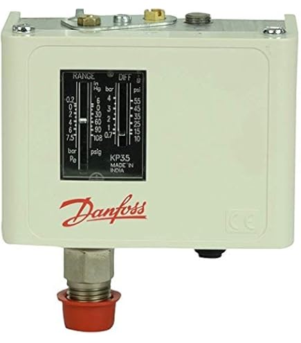 LEFOO LF08PS Pressure Switch 10-40psi - Brass NPT Fitting With Normal Open Contacts