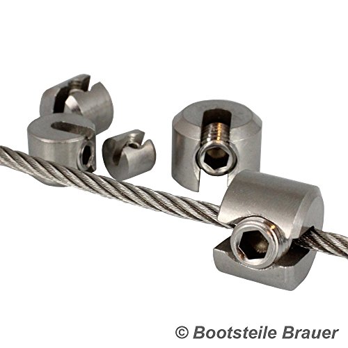 5 Meter Edelstahl – Drahtseil 7×7 D= 1,5 mm mittelweich, PVC ummantelt, transparent – Edelstahl A4 Stahlseil - 4
