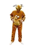 F29 L Känguru Kostüm Erwachsenenkostüm Kängurukostüm Karneval Fasching - 