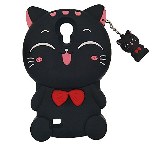 BENKER Samsung Galaxy S4 Funda  Anti-Ara  azos y Shockproof Im  genes de Dibujos Animados en 3D de Alta Calidad de Silicona Funda Protecci  n Cubrir Suave Flexible Funda - 2 Gatos