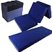 Produktbild Klappmatratze Tragetasche 200x80x15cm Liegebett Gästebett Reisebett Faltmatratze (blau)