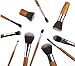 VALUE MAKERS 11pcs Makeup Brush Set - Natural Makeup Brushes - Cosmetics Tools - Bamboo Handles Makeup Brushes Set - Soft Make up Brush Set - Eco-friendly Make Up Brush Kit - Make up Brushes