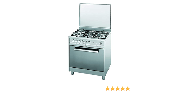 Hotpoint CP87SG1 /HA S, Cucina a Gas a Libera Installazione, 5 Fuochi,  Acciaio Inossidabile : Amazon.it: Grandi elettrodomestici