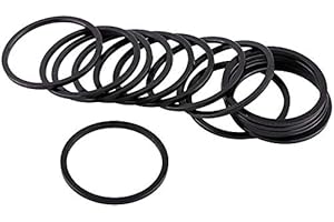 ANCLLO 10pcs 2mm Durable aleación de aluminio bicicleta inferior soporte volante arandela espaciador negro