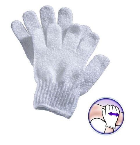 BEAUTY SPA FACE FACIAL SKIN CARE BODY CLEANSING EXFOLIATING INVIGORATING GLOVES