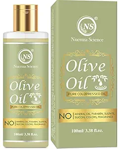 Nuerma Science Olive Oil Extra Virgin for Skin, Body & Hair (100 ML)