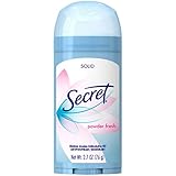 desodorante secret en gel precio en colombia Pack de 4 4 x Secret Wide Solid antipe rspirant Deodorant, Powder Fresh
