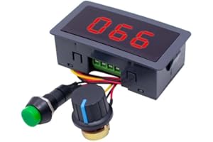 Taikuwu Digital PWM DC Display Motor Governor 6V 12V 24V Regolabile Stepless Speed Controller