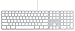 Produktbild Apple MB110D/B Keyboard (deutsches Tastaturlayout, QWERTZ)