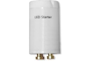 ‎GOOBAY Goobay 54555 LED Starter für T8 / G13 LED Röhren mit Bajonett Stiftabstand 13 mm, 30 W, Grau