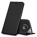 Produktbild Moto G6 Hülle, iBetter Premium Tasche Cover Flip Case [Magnetic Closure] [Standfunktion] Schutzhülle Handyhüllen für Moto G6 Smartphone (Schwarz)