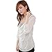 Bearsland Women's Breastfeeding Nursing Top White UK Size 10-12