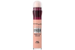 Maybelline New York - Instant Effaceur - Correcteur de Couleur - Corrige les Rougeurs, Cernes, Taches et Imperfections - Tenue Longue Durée 12H - Teinte : Rose - 6,8 ml